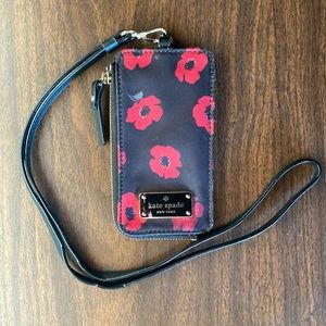 Kate Spade card case lanyard